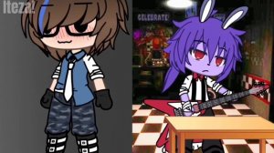 [🎸]Et si on était transportés dans FNAF   « #gachaawardfr « -Iteza! [🎸]