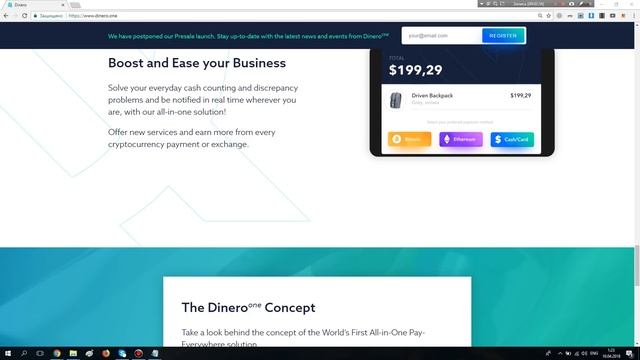 Обзор ICO Dinero One анализ и перспективы