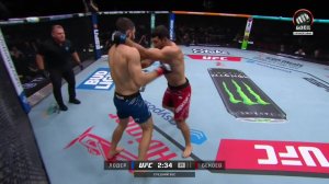 Азамат Бекоев победил Раяна Лодера техническим нокаутом (видео). UFC Fight Night