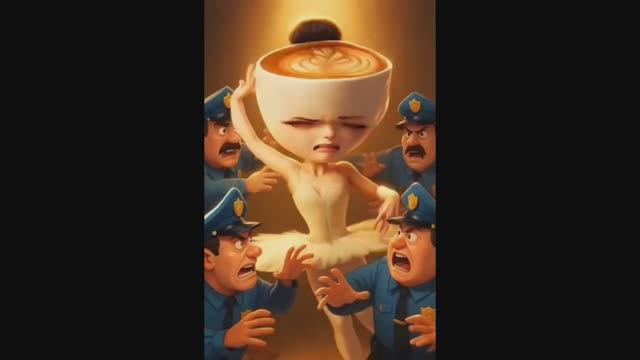 ПРИКЛЮЧЕНИЯ БАЛЕРИНЫ 🎀КАПУЧИНО ☕️👍👍мем смотреть онлайн