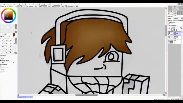 Спид Арт для Лололошки / SpeedArt for MrLololoshka смотреть онлайн
