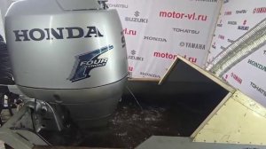 Запуск двигателя Honda BF90