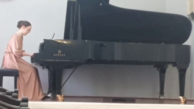 Ян. Сибелиус 4 Лирических пьесы для фортепиано op.7 №3. Шмидт Алина.