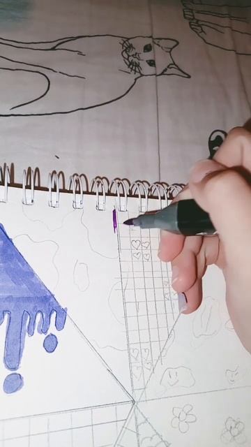 рисую маленькие фиолетовые рисунки 2 часть #рекомендации #рек смотреть онлайн