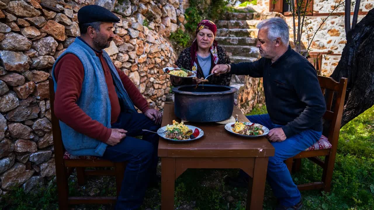 Кузу Инджик | Вкуснейшая Баранина по-Алански смотреть онлайн