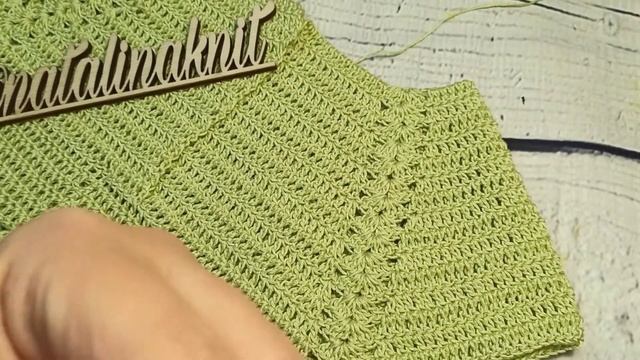 Реглан сверху крючком