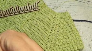 Реглан сверху крючком