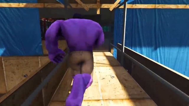 ДЖОННИ РОЗОВЫЙ ХАЛК тан ТЫҒЫЛДЫ (GTA V) жони джони