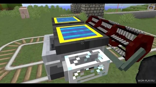 Обзор Мода CreeperHosts Steve's Carts (мод на тележку) 1.19.2, 1.16.5 для Minecraft неизвестно смотреть онлайн