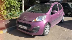 Peugeot 107 💜 Plum candy 💜 Поворотники