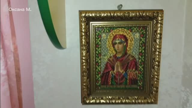Вышивка бисером Богородица Семистрельная.mp4