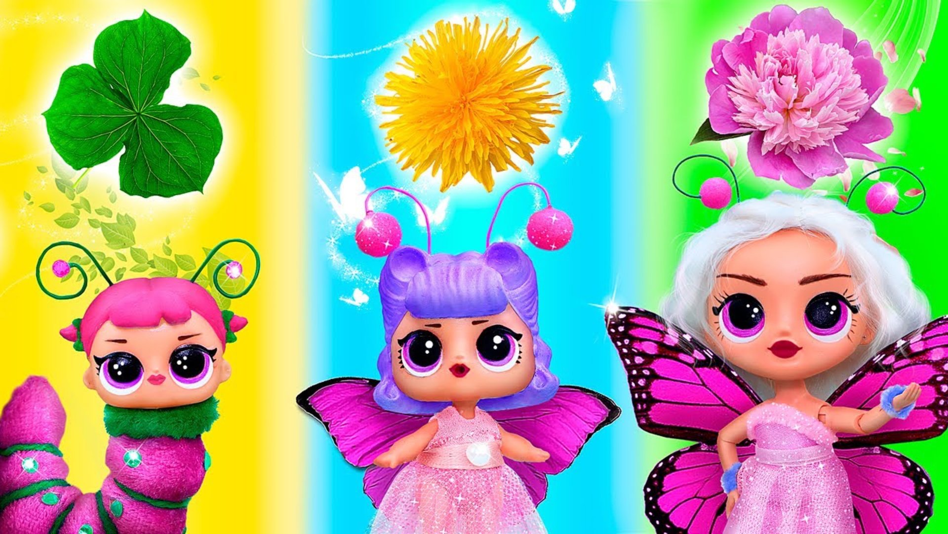 Взросление бабочки! 11 лайфхаков и поделок смотреть онлайн