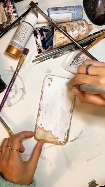 Разрисовываю свой чехол #рисование #художник #Творчество #Рисунок #картина #своимируками смотреть онлайн