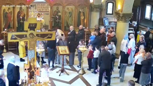 Божественная литургия. 4.05.2025 в 9-00. смотреть онлайн