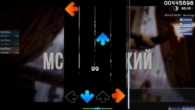 Мси Хованский - БАТЯ В ЗДАНИИ 94.74% Osu!Mania