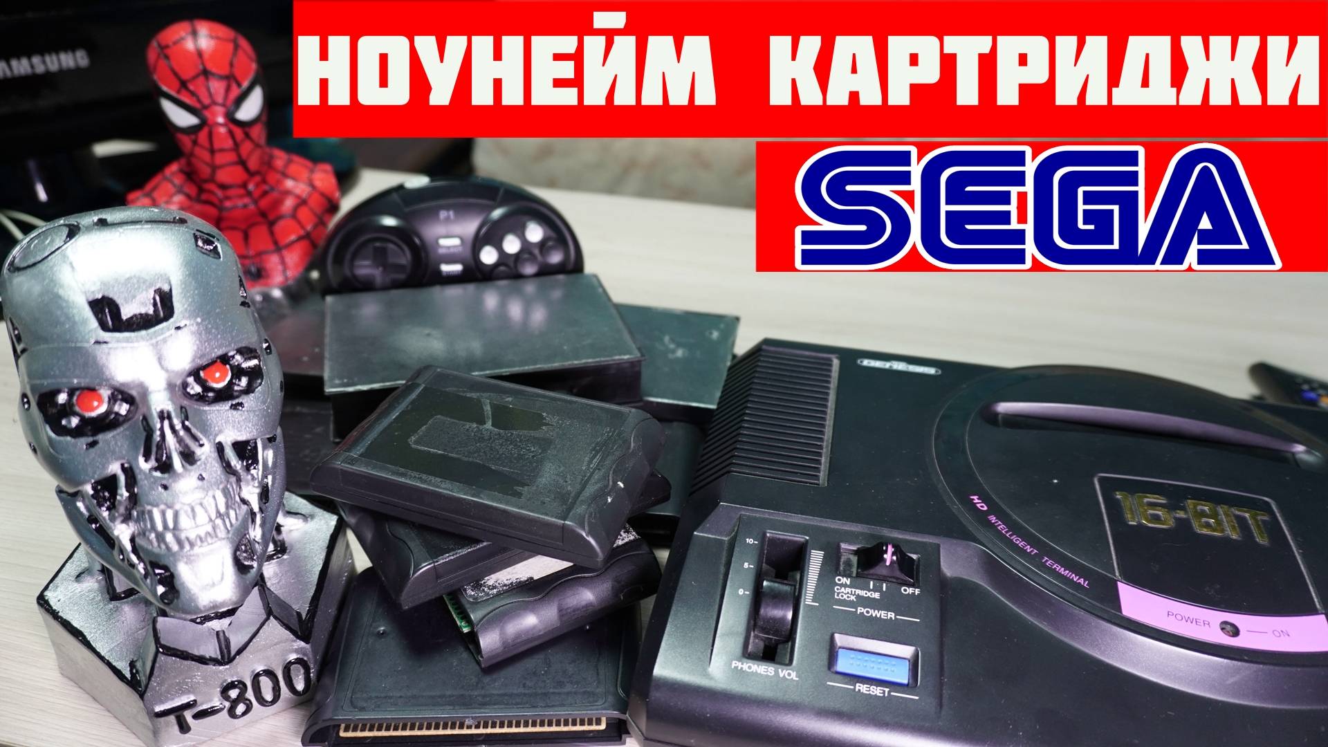 ПРОВЕРКА картриджей Sega Megadrive - Что на Картриджах СЕГА 16бит