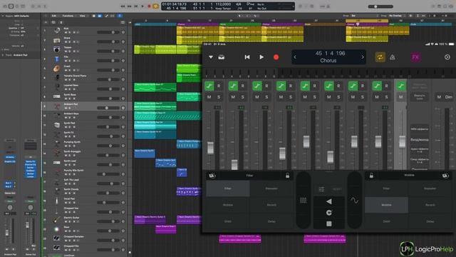 Работа с Logic Remote. Урок 10 — Remix FX [Logic Pro Help] смотреть онлайн