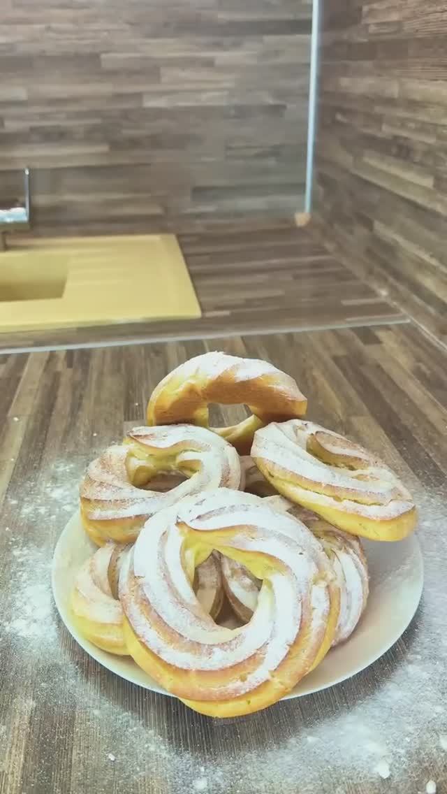 Заварные колечки