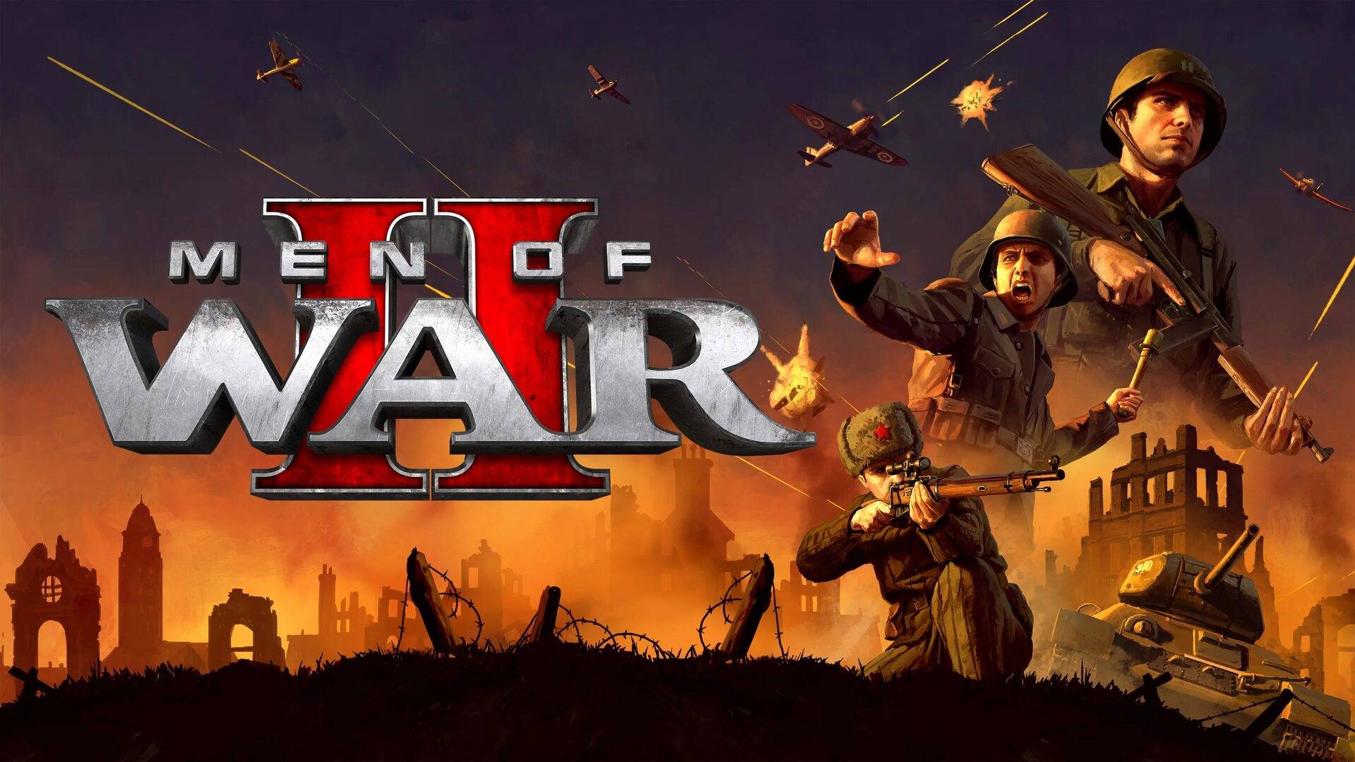 Men of War Assault Squad 2. Один пехотинец - тоже солдат. смотреть онлайн