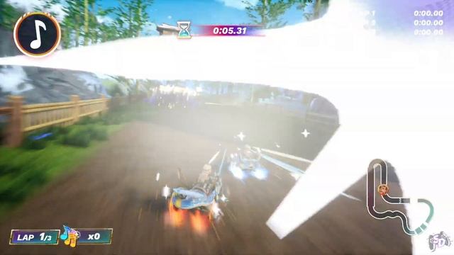 DreamWorks All-Star Kart Racing - гоночки со Шреком смотреть онлайн
