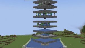 КАК ПОСТРОИТЬ ПРОСТУЮ ФЕРМУ МОБОВ В МАЙНКРАФТ! MINECRAFT!