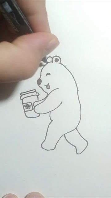 Как нарисовать медведя с мёдом смотреть онлайн