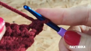 ИДЕАЛЬНО РОВНЫЙ КРАЙ при вязании крючком (2 способа) #ровныйкрайпривязании
