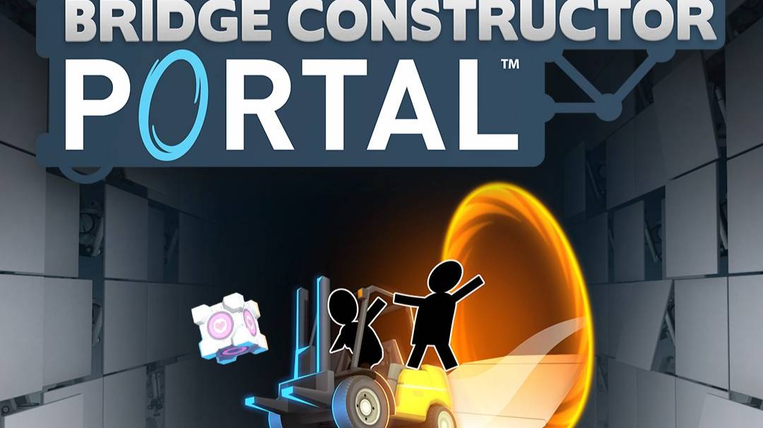 Прохождение всех уровней в игре Bridge Constructor Portal смотреть онлайн