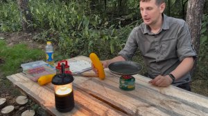 Землянка у ручья - строю сам. Оладьи из кабачков. Терраса для отдыха