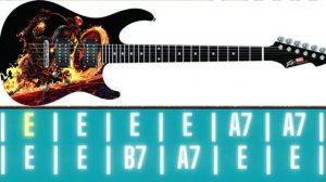 Rockabilly Backing Track in E