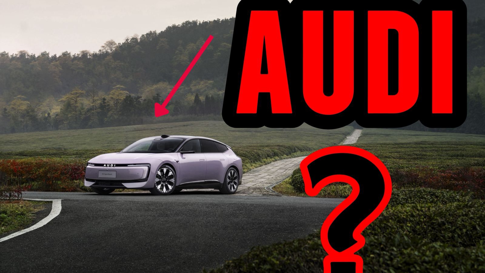 В Шанхае показали новый AUDI E5 Sportback 2026 смотреть онлайн