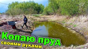 Копаю пруд своими руками уже 5 лет! [Продолжение масштабного проекта]