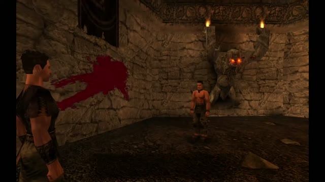 7. Готика II Тёмная сага - Мое первое оружие и еда для Румара