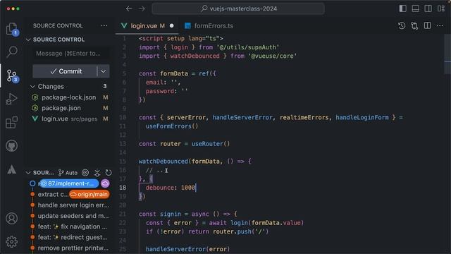 85.-Use-watchDebounced-from-VueUse смотреть онлайн