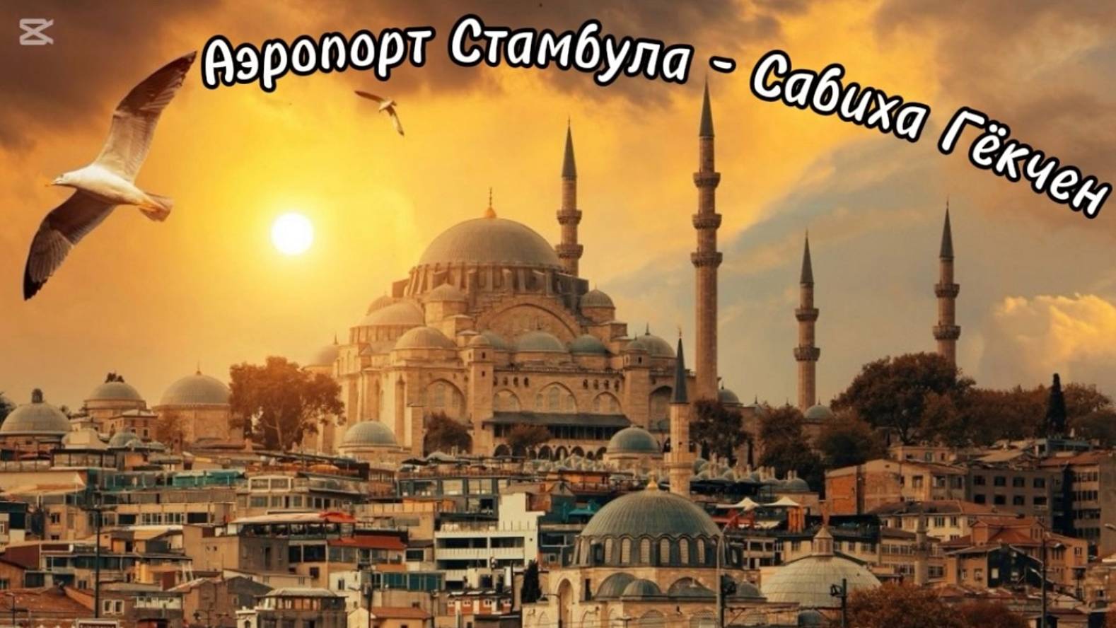 Аэропорт Стамбула - Сабиха Гёкчен| Навигация, транзитная пересадка? смотреть онлайн