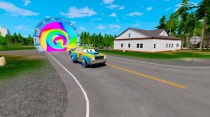 Машинки летают и прыгают! Развивающие мультики Машины помощники. Мультфильмы про машинки