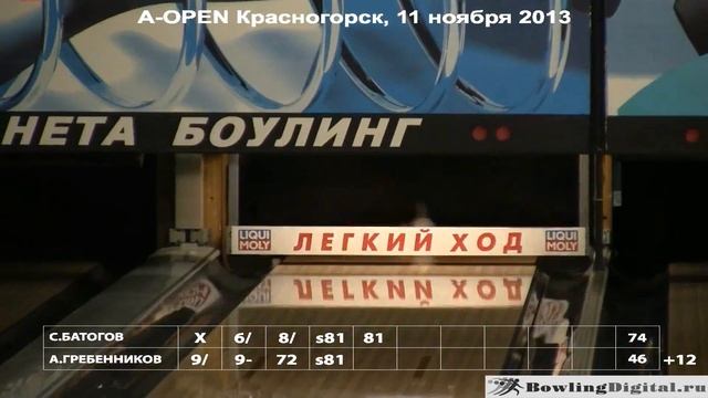 A-OPEN Красногорск, финал 14 ноября 2013 смотреть онлайн
