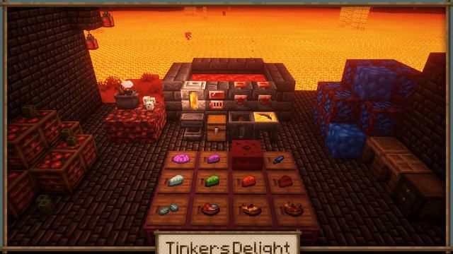 Обзор Мода Tinkers Construct Delight для Minecraft 1.20.1 смотреть онлайн