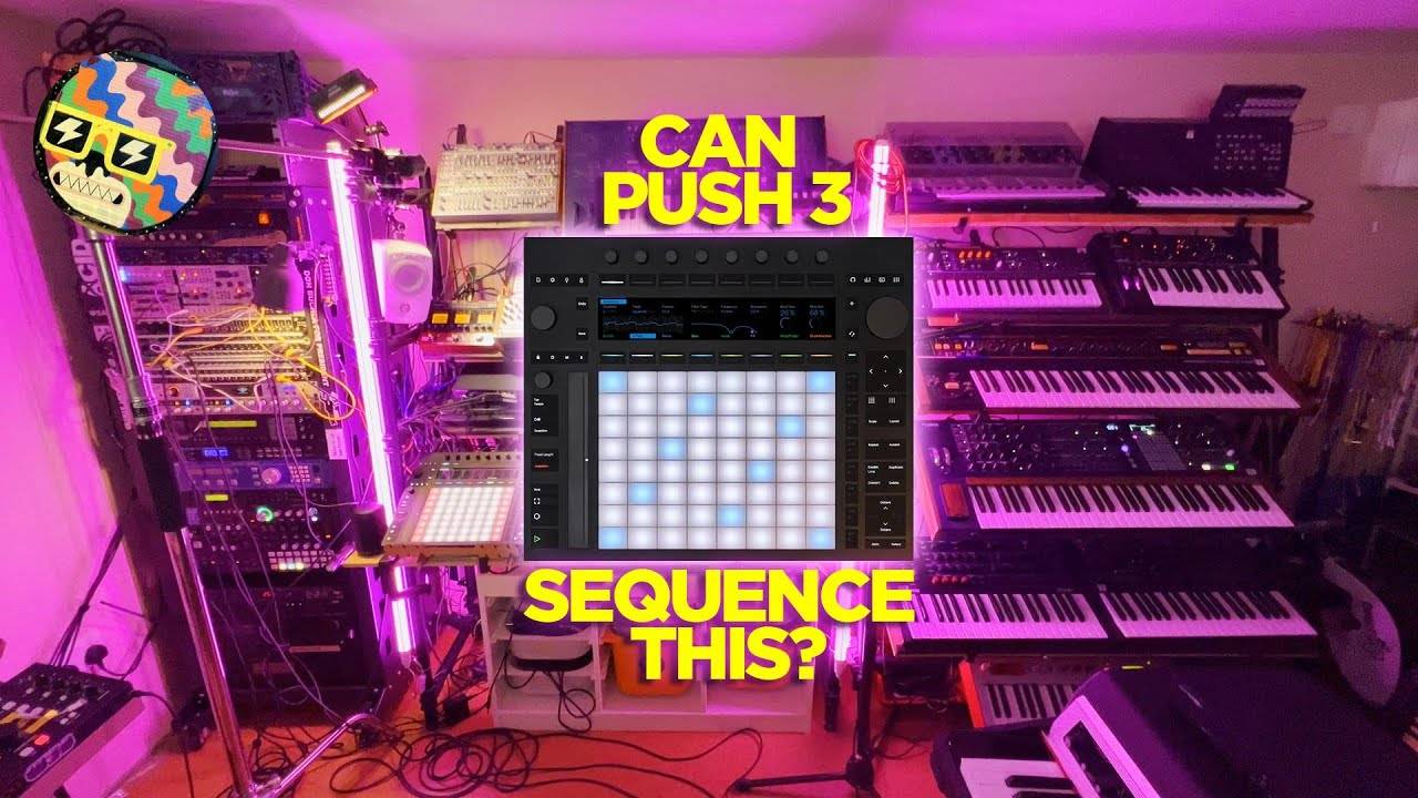 Ableton Push 3: Can Sequence Whole Room of MIDI Gear (Generatively)?