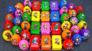 Щенячий патруль 🐾 Глиняный сюрприз в слайме! Райдер, Чейз, Маршалл и друзья | ASMR и веселые раскра