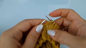 Секретный способ провязывания изнаночных петель