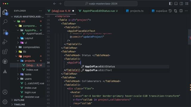 103.-Create-a-Toggle-Component-for-the-Project-Status смотреть онлайн