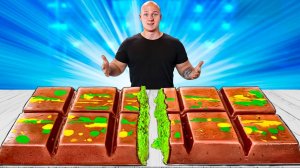 ВАНЗАЙ 
Я СДЕЛАЛ ГИГАНТСКУЮ ДУБАЙСКУЮ ШОКОЛАДКУ  ВЕСОМ 110 КИЛОГРАММ