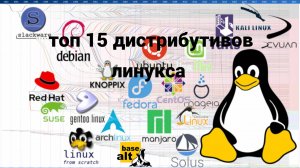 топ 15 дисрибутиВОВ линукс #linux #windows