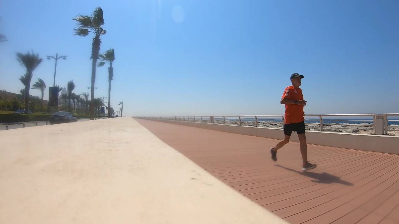 ДУБАЙ ОБЪЕДИНЕННЫЕ АРАБСКИЕ ЭМИРАТЫ БЕГОМ ЗА ВПЕЧАТЛЕНИЯМИ по НАБЕРЕЖНОЙ Palm Jumeirah Boardwalk