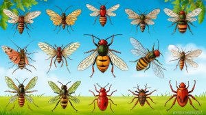 ИЗУЧАЕМ НАСЕКОМЫХ / НАСЕКОМЫЕ ДЛЯ ДЕТЕЙ