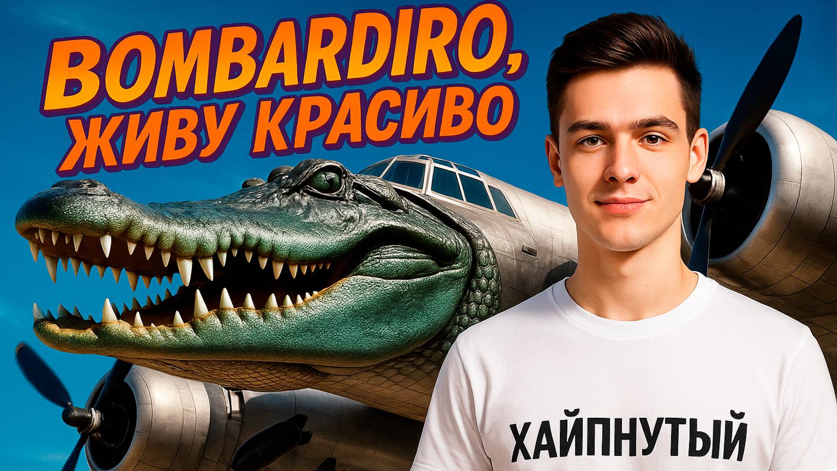 Хайпнутый - новая песня бомбардир крокодила, живу красиво! смотреть онлайн