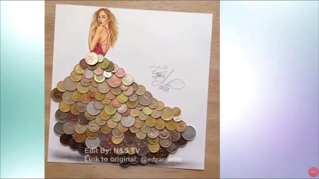 Дизайнерские идеи с необычных вещей ! Скребки ,помидор, вода, капли смотреть онлайн