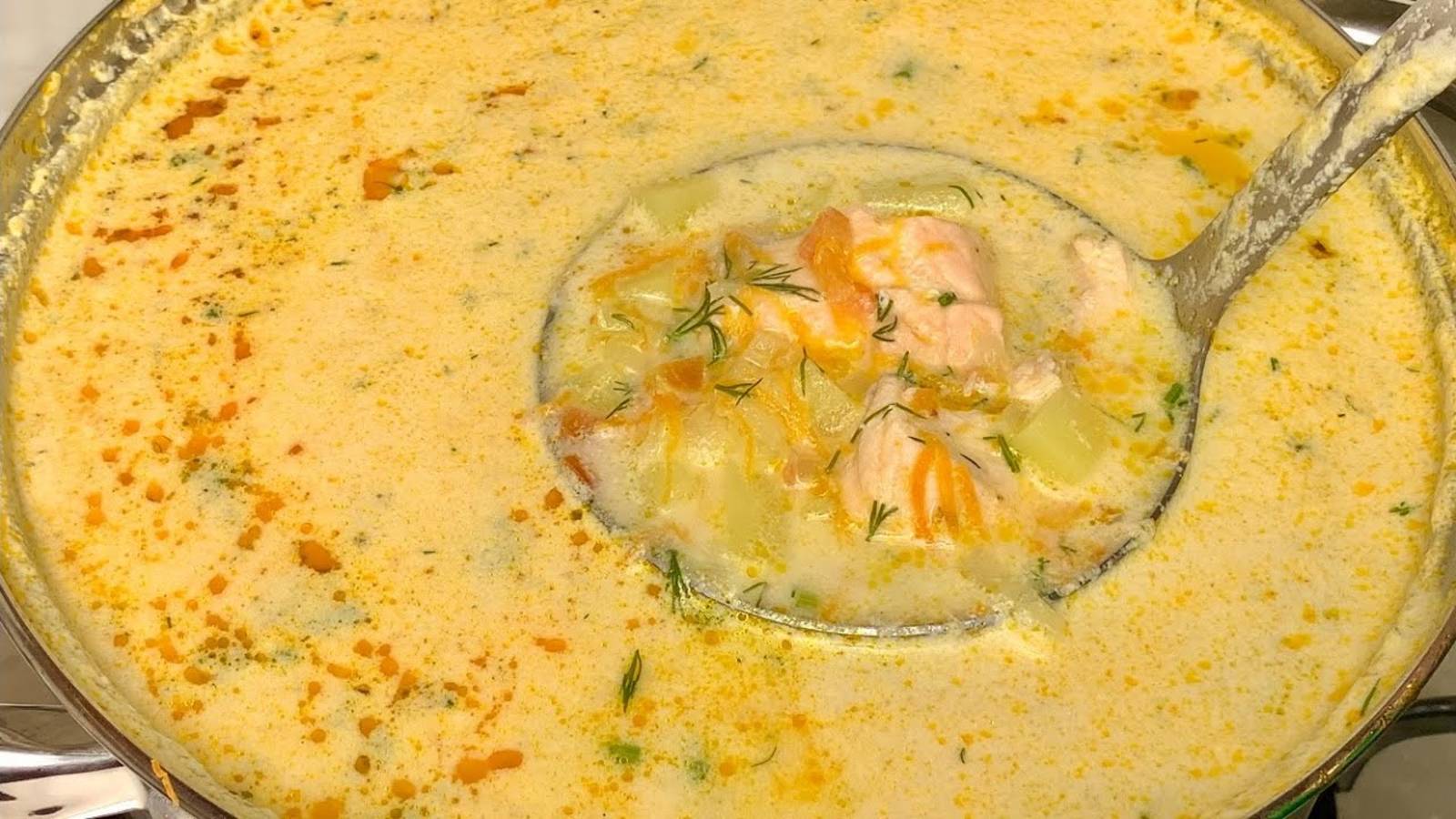 Самый вкусный рецепт супа, Норвежский суп! Один из самых вкусных супов! смотреть онлайн