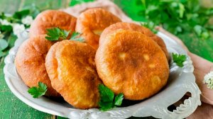 БЕЛЯШИ РЕЦЕПТ С ФАРШЕМ НА СКОВОРОДЕ😋